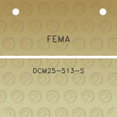 fema-dcm25-513-s