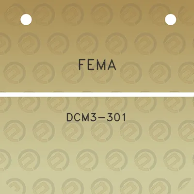 fema-dcm3-301