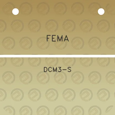 fema-dcm3-s