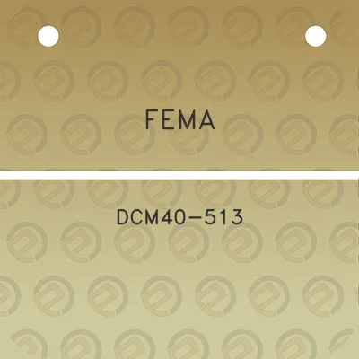 fema-dcm40-513