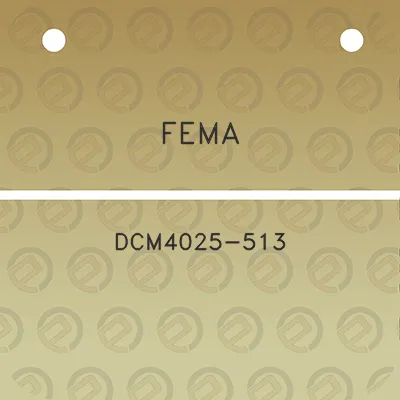 fema-dcm4025-513