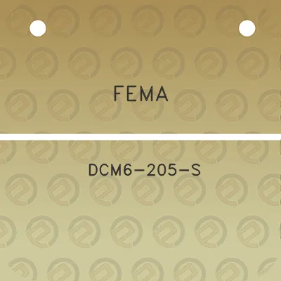 fema-dcm6-205-s