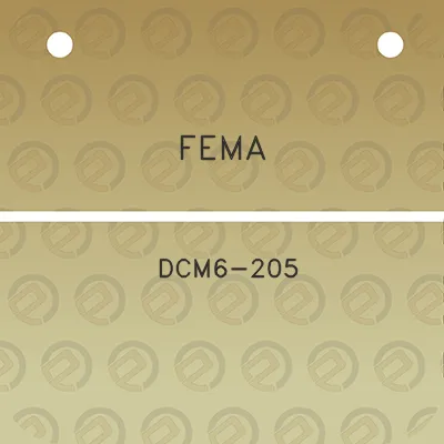 fema-dcm6-205