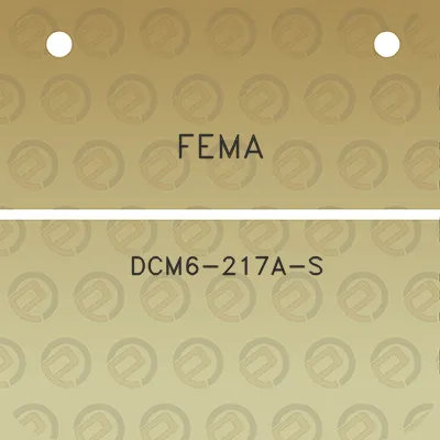 fema-dcm6-217a-s