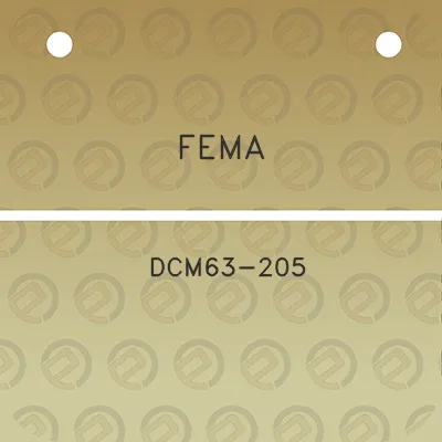 fema-dcm63-205