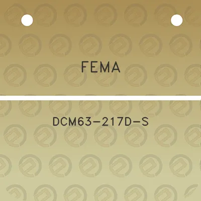 fema-dcm63-217d-s