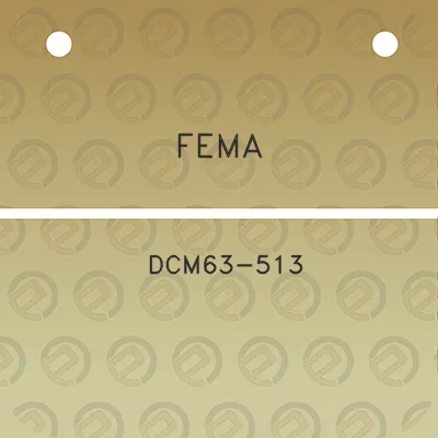 fema-dcm63-513