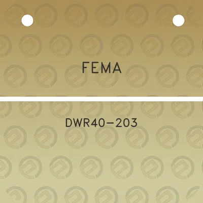 fema-dwr40-203