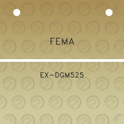 fema-ex-dgm525