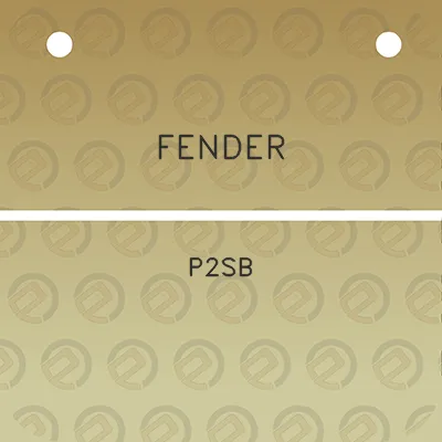 fender-p2sb