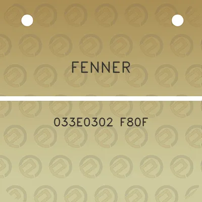 fenner-033e0302-f80f