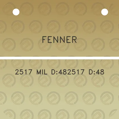 fenner-2517-mil-d482517-d48