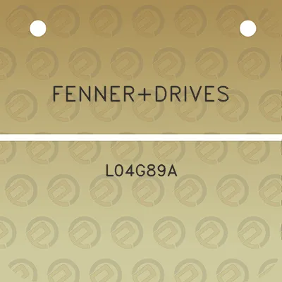 fennerdrives-l04g89a