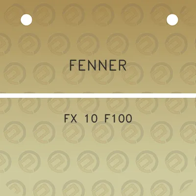 fenner-fx-10-f100