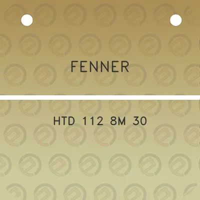 fenner-htd-112-8m-30