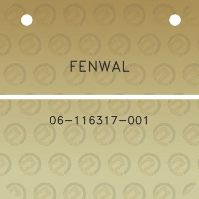 fenwal-06-116317-001