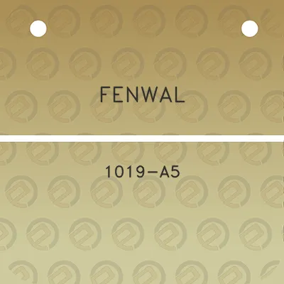 fenwal-1019-a5