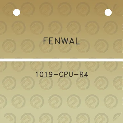 fenwal-1019-cpu-r4