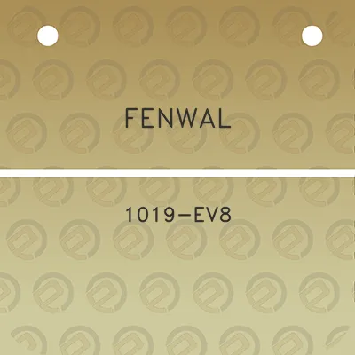 fenwal-1019-ev8