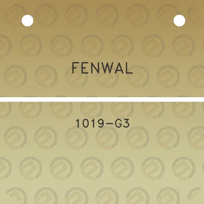 fenwal-1019-g3