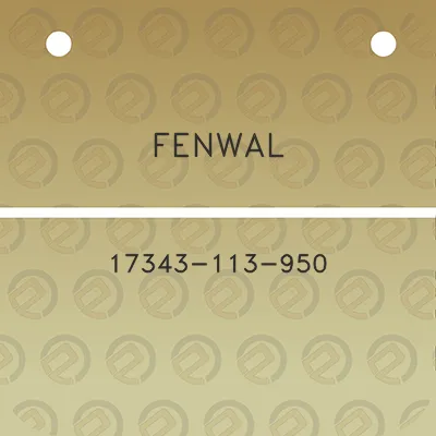 fenwal-17343-113-950