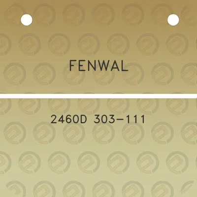 fenwal-2460d-303-111