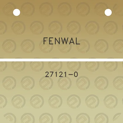 fenwal-27121-0