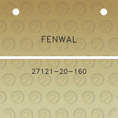 fenwal-27121-20-160