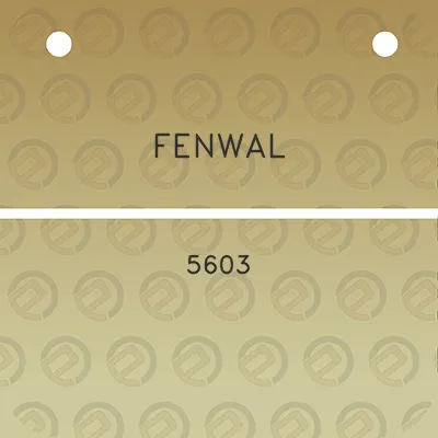 fenwal-5603