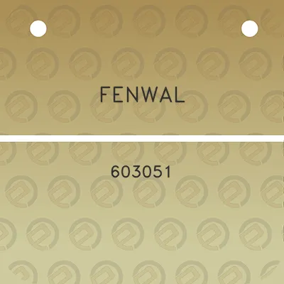 fenwal-603051