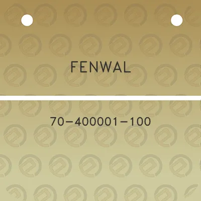 fenwal-70-400001-100