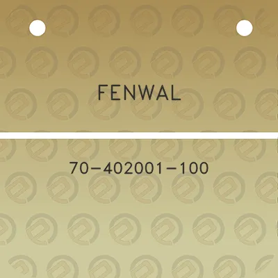 fenwal-70-402001-100