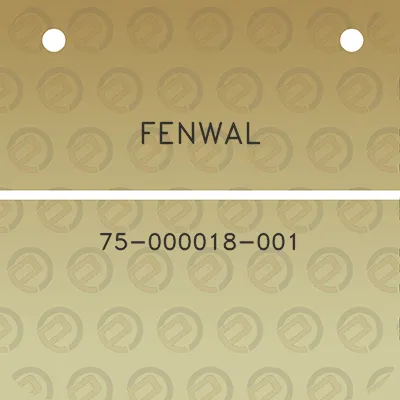 fenwal-75-000018-001