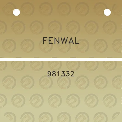 fenwal-981332