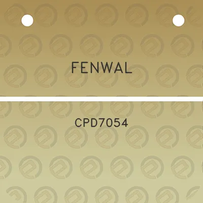 fenwal-cpd7054