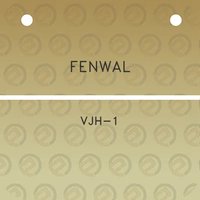 fenwal-vjh-1