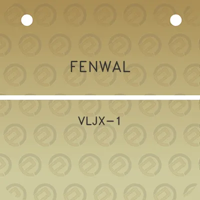 fenwal-vljx-1