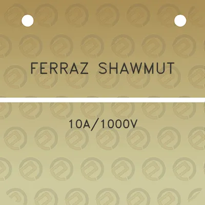 ferraz-shawmut-10a1000v