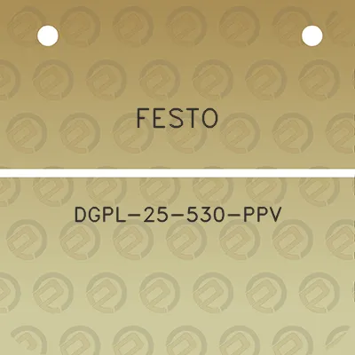 festo-dgpl-25-530-ppv