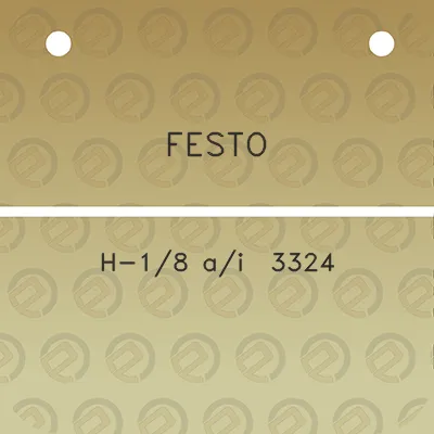 festo-h-18-ai-3324