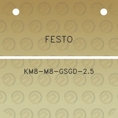 festo-km8-m8-gsgd-25