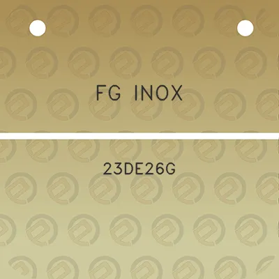 fg-inox-23de26g