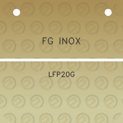 fg-inox-lfp20g