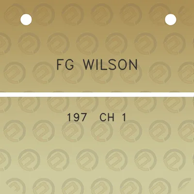 fg-wilson-197-ch-1