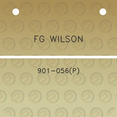 fg-wilson-901-056p