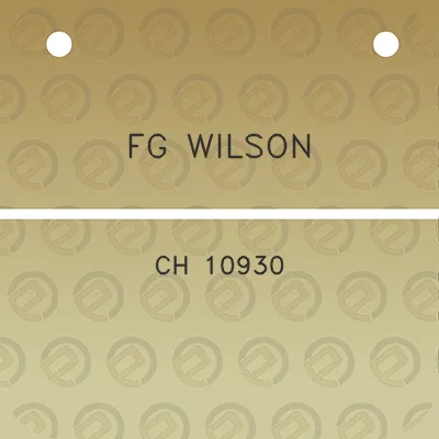 fg-wilson-ch-10930