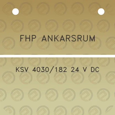 fhp-ankarsrum-ksv-4030182-24-v-dc