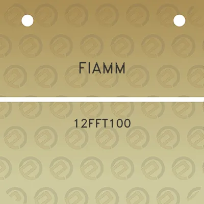 fiamm-12fft100