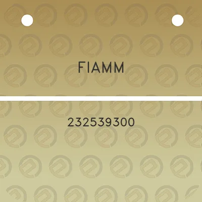 fiamm-232539300