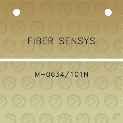 fiber-sensys-m-0634101n